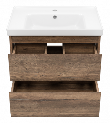 Тумба Dallas 70 подвесная с раковиной Dreja Grace 70 Brevita фото в интернет-магазине Русалия