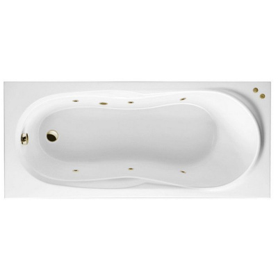 Гидромассажная ванна EXCELLENT Sekwana 170x75 "SOFT" (бронза) WAEX.SEK17.SOFT.BR фото в интернет-магазине Русалия