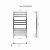 Электрический полотенцесушитель Классик  П10 500х1050  4670078544469 Terminus фото в интернет-магазине Русалия