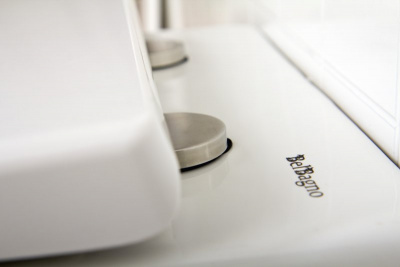 Унитаз подвесной безободковый Alpina BB10100CHR/SC с сиденьем-микролифт Belbagno фото в интернет-магазине Русалия