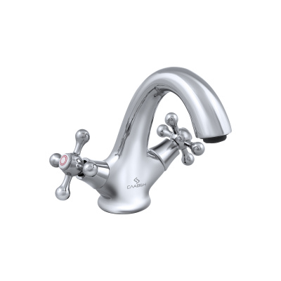 Смеситель Славен  для умывальника Коттедж А (СЛ-ДВ-А10) фото в интернет-магазине Русалия