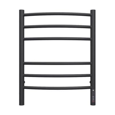 Полотенцесушитель электрический Terminus Классик П6 450х60 КС 905, черный 4670078527578 фото в интернет-магазине Русалия