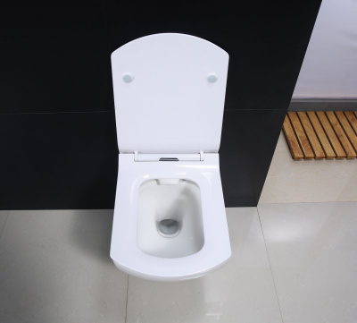 Унитаз подвесной безободковый Carina BB514CHR Belbagno фото в интернет-магазине Русалия