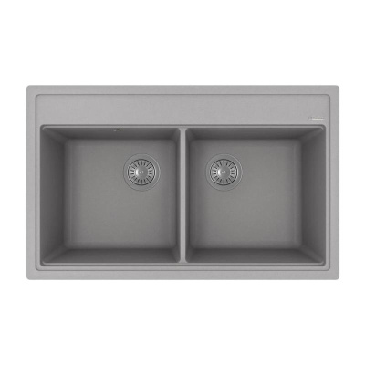 Кухонная мойка Florentina ЛИПСИ 20.370.E0820.307, серый шёлк фото в интернет-магазине Русалия