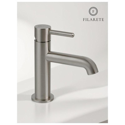 Смеситель для раковины FILARETE Roun FL5020NK, никель фото в интернет-магазине Русалия