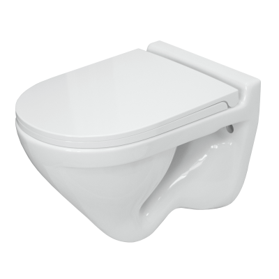 Унитаз подвесной Attica с сиденьем микролифт ATCSLWH0104 Sanita Luxe фото в интернет-магазине Русалия