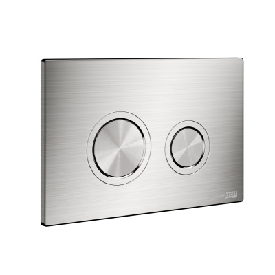 BN01 Кнопка смыва, никель Wasserkraft фото в интернет-магазине Русалия