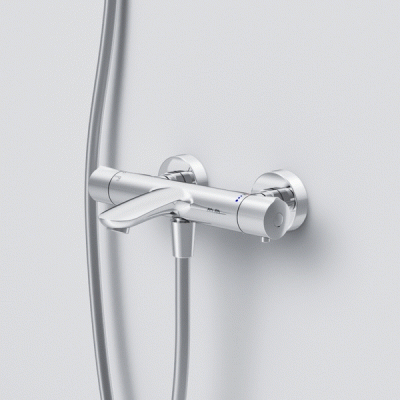 F8050000 Like, смеситель д/ванны/душа с термостатом, хром, шт фото в интернет-магазине Русалия
