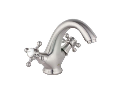 Смеситель для раковины Timo Nelson (1911F silver) фото в интернет-магазине Русалия