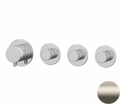 Смеситель для душа Remer X Style N98D3PXV, сталь фото в интернет-магазине Русалия