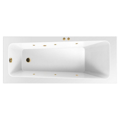 Гидромассажная ванна EXCELLENT Ava 170x70 "SOFT" (золото) WAEX.AVA17.SOFT.GL фото в интернет-магазине Русалия