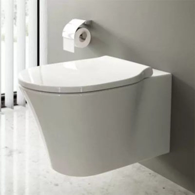 Унитаз подвесной безободковый E005401 Connect Air AquaBlade Ideal Standard фото в интернет-магазине Русалия