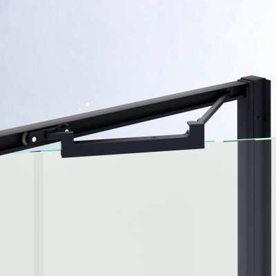 Душевой уголок RGW SV-135B 900x900, профиль черный, стекло прозрачное фото в интернет-магазине Русалия