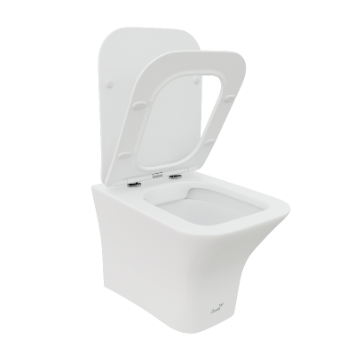 Унитаз VETTORE Aria MW ТЕРМООБЖИГ (не плёнка) подвесной безободковый белый матовый Ceruttispa CT9242 (480х340х350) фото в интернет-магазине Русалия