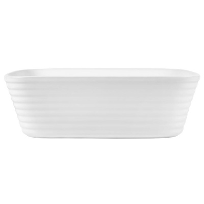 BOND S63-500 Раковина накладная прямоугольная 50*38*16см белая фото в интернет-магазине Русалия