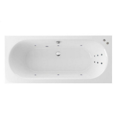 Гидромассажная ванна EXCELLENT Oceana 170x75 "LINE" (хром) WAEX.OCE17.LINE.CR фото в интернет-магазине Русалия