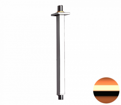 Кронштейн потолочный для верхнего душа 30 см Remer 347S30RL, медь глянцевая фото в интернет-магазине Русалия