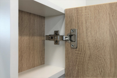 COMFORTY. Зеркало-шкаф "Рига-70" дуб сонома фото в интернет-магазине Русалия