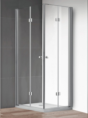 Душевой уголок CEZARES ECO-O-ASH-2-80/100-C-Cr фото в интернет-магазине Русалия