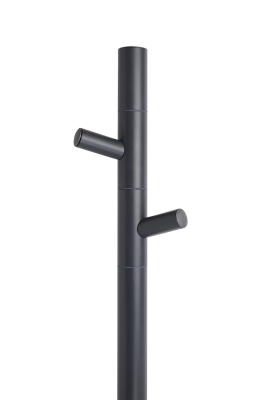 Полотенцесушитель электрический Vincea VTD-1DGE 15х140, графит, таймер фото в интернет-магазине Русалия