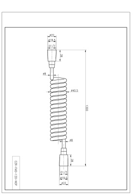 Гибкий шланг CEZARES CZR-FMH-120-NOP фото в интернет-магазине Русалия