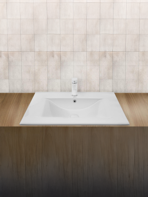 Раковина врезная SK DEILBACH 7505-75 WeltWasser фото в интернет-магазине Русалия