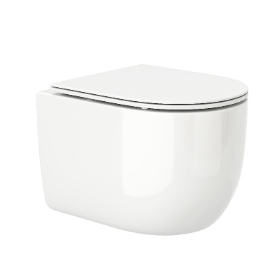 Унитаз OGLIO Aria подвесной безободковый Ceruttispa CT8909 (485x365x350) фото в интернет-магазине Русалия