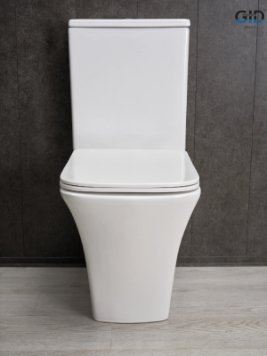 Унитаз напольный Gid Tn2184 62251Y белый 62.5x35x81 фото в интернет-магазине Русалия