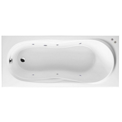 Гидромассажная ванна EXCELLENT Sekwana 170x75 "SOFT" (хром) WAEX.SEK17.SOFT.CR фото в интернет-магазине Русалия