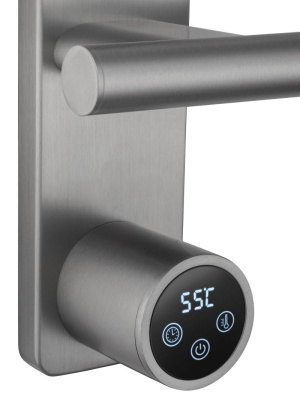 Полотенцесушитель электрический WONZON & WOGHAND NÜRNBERG, Брашированный никель (WW-AL342-BR) фото в интернет-магазине Русалия