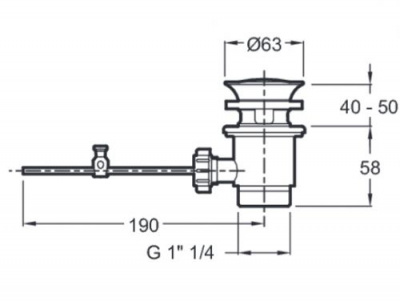 Смеситель для умывальника Brive E75760-CP Jacob Delafon фото в интернет-магазине Русалия