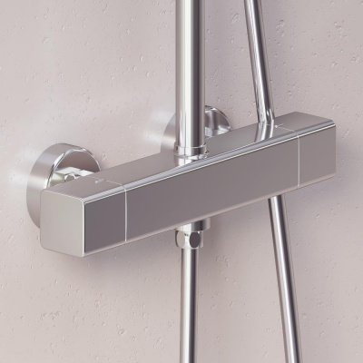 953800000 Gala душевая система с душевым ТМС смесителем, хром фото в интернет-магазине Русалия