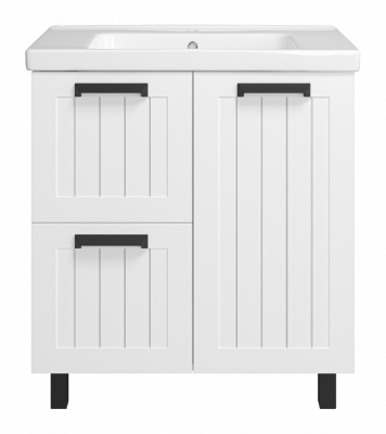 Тумба Спарта 80 с раковиной Dreja Harmonia 80 Misty фото в интернет-магазине Русалия