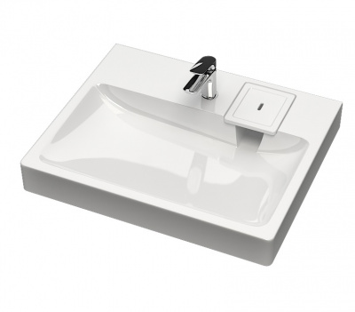 Раковина над стиральной машиной Ладога 59/55 с комплектующими SuperSan фото в интернет-магазине Русалия