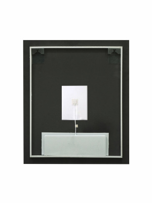 Зеркало с подсветкой Trezhe 600x700 открытая подсветка, антизапотевание ЗЛП3282 Continent фото в интернет-магазине Русалия