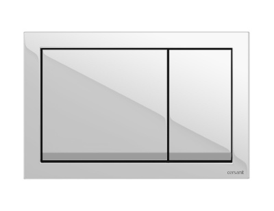 Клавиша смыва Enter белая BU-ENT/Wh Cersanit фото в интернет-магазине Русалия