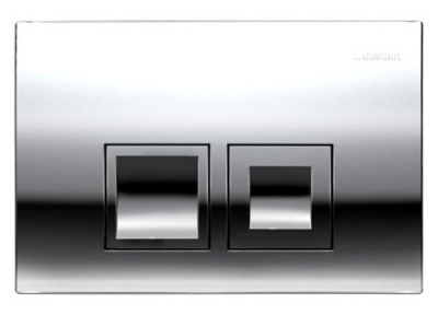 Клавиша смыва 115.135.21.1 Delta 50, хром глянцевый Geberit фото в интернет-магазине Русалия