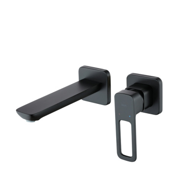 Встраиваемый смеситель для умывальника IDDIS черный матовый, Slide (SLIBL00i65) фото в интернет-магазине Русалия