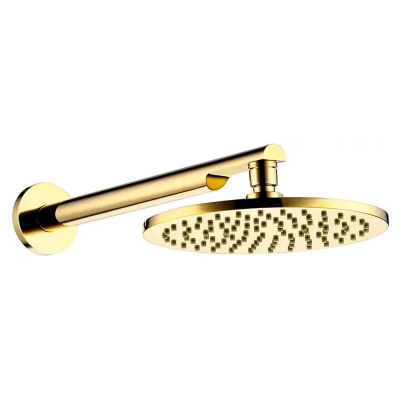 Душевая система встраиваемая (без излива) Grocenberg GB5090GO, золото фото в интернет-магазине Русалия