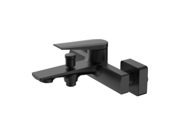 Смеситель для ванны с душем OLIVE'S VIAR черный (28201VRB) фото в интернет-магазине Русалия