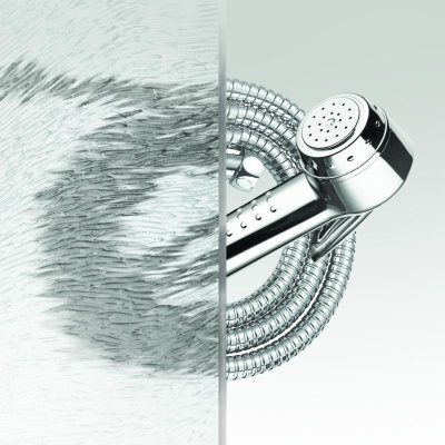 Душевая дверь RGW PA-06B 600, стекло шиншилла, профиль черный фото в интернет-магазине Русалия