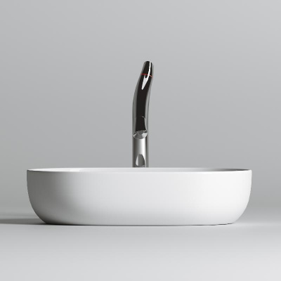 Умывальник чаша накладная овальная Element 600*415*135мм CN6047 Ceramica Nova фото в интернет-магазине Русалия