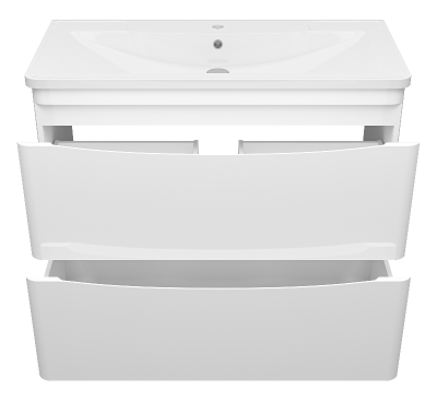 Тумба Атлантик 100 с раковиной Misty Атлантик 100 Misty фото в интернет-магазине Русалия