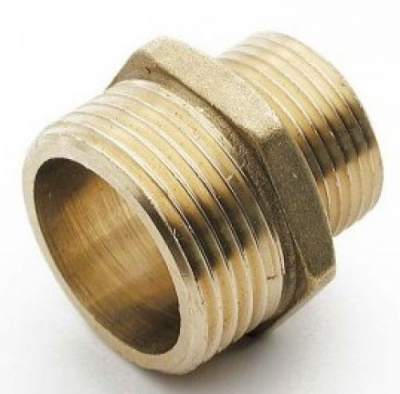 Ниппель переходной латунный 3/4х1/2 Millennium фото в интернет-магазине Русалия