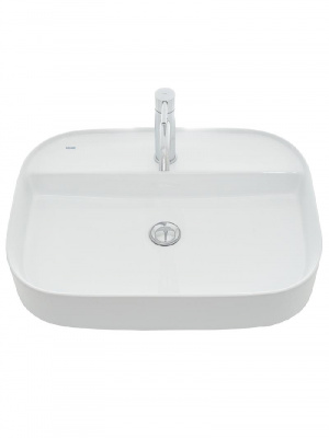 AQM5003 Раковина настольная с отверстием под смеситель. 610x450x120 фото в интернет-магазине Русалия