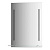 Зеркало настенное c полочкой и 2-мя встроенными LED-светильниками Ledline-S EVOFORM 55x75 см, BY 2161 фото в интернет-магазине Русалия