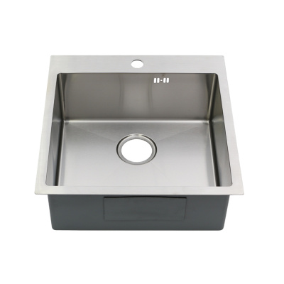 Кухонная мойка R5050H ProfLine 3,0/220 САТИН врезная прямоугольная Melana фото в интернет-магазине Русалия