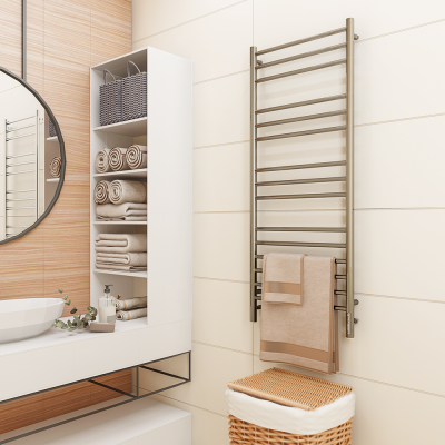 Электрический полотенцесушитель Аврора П15 500х1300  4670078527233 Terminus фото в интернет-магазине Русалия