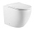 BILBAO ALTO Унитаз приставной безободковый белый, тонкое сиденье дюропласт soft close IBERICA BLANCA фото в интернет-магазине Русалия