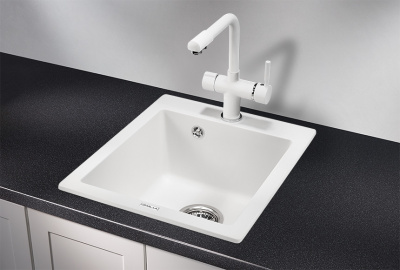 Кухонная мойка GRANULA (4201, АРКТИК) фото в интернет-магазине Русалия
